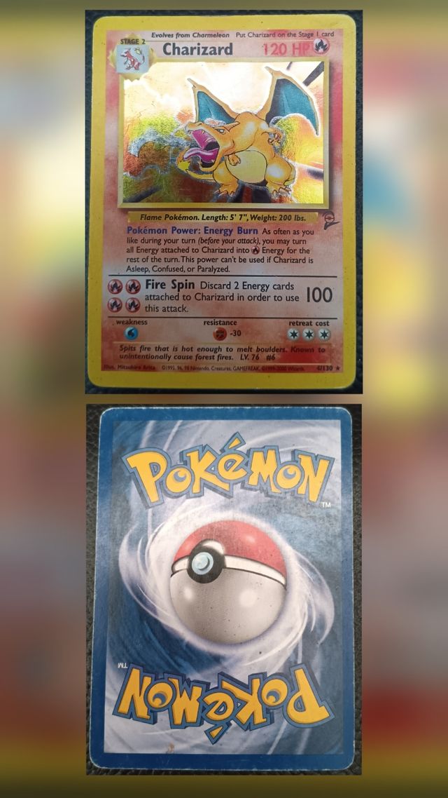 Carte Holo Vintage Pokémon