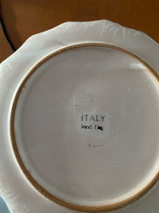 Cubierta de queso cerámica vintage