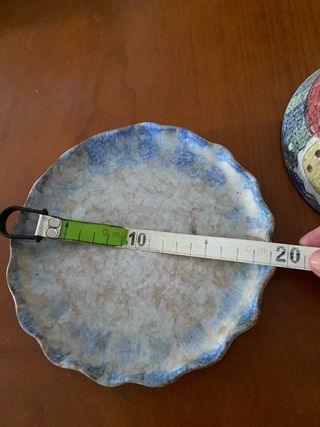 Cubierta de queso cerámica vintage