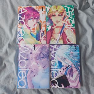 Azalea pack 4 mangas hidra manga