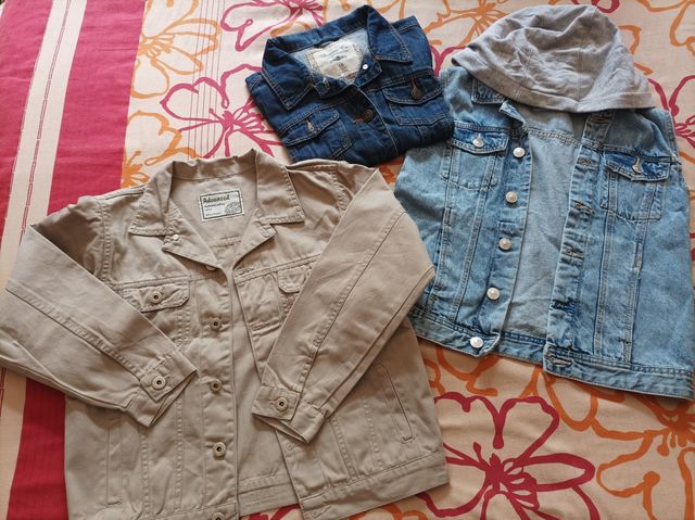 Cazadoras y chaleco niños 9-10 años