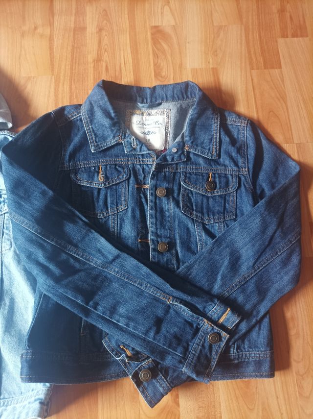 Cazadoras y chaleco niños 9-10 años