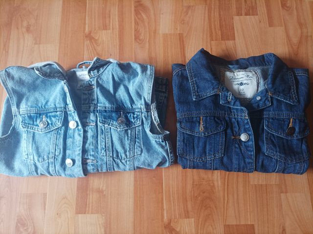 Cazadoras y chaleco niños 9-10 años