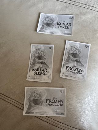 Cromos Frozen Panini - 43uds