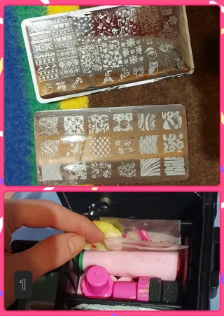 Maletín maquillaje purpura