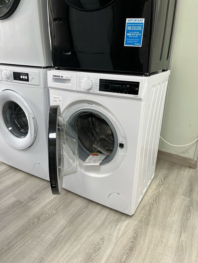 Lavadora Princess 8kg A - 300€