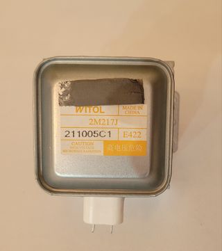 Magnetrones microondas.