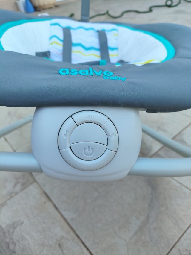 Hamaca Bebé Asalvo - Elefante. Música y vibración