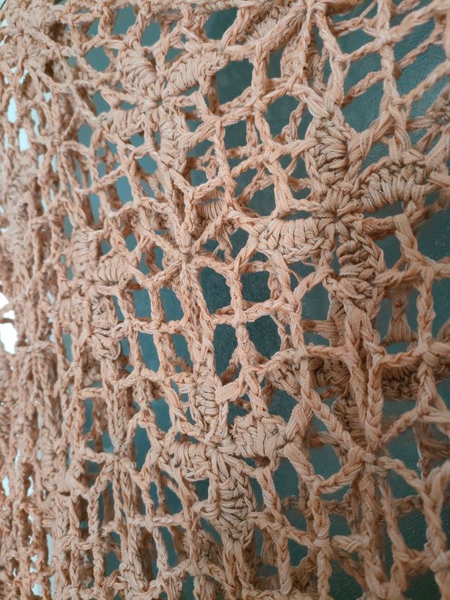 Poncho beige SANYE - Talla única