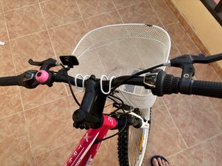 Bicicleta niña 24" color rosa