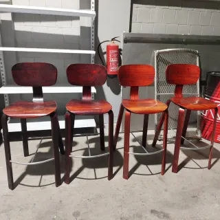 Taburetes Madera Diseño