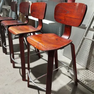 Taburetes Madera Diseño