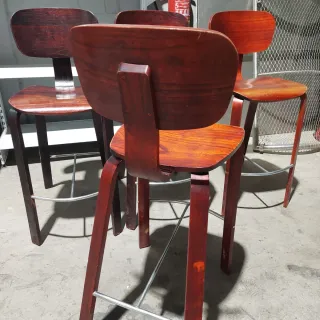 Taburetes Madera Diseño