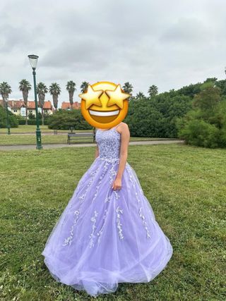 Vestido Lila 15 años