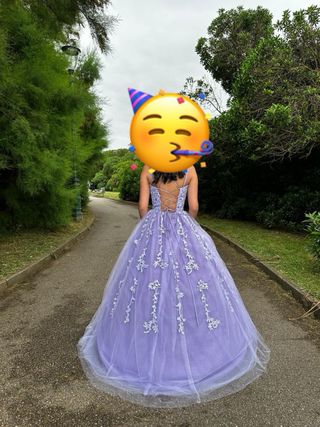 Vestido Lila 15 años