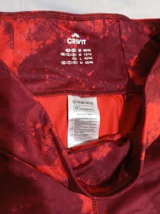 Mallas deportivas Crivit L rojas
