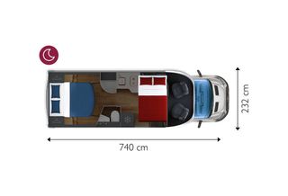 Autocaravana Siena 390 - Alquiler