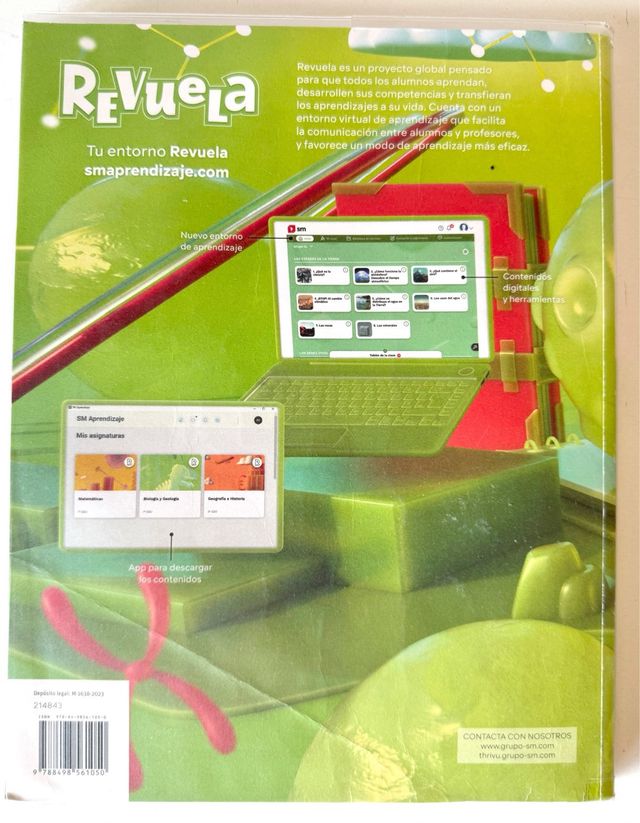 Libro Biología y Geología 4º ESO Revuela