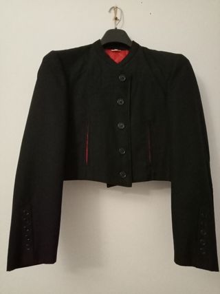 Chaqueta flamenca negra - Talla 48