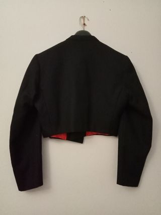 Chaqueta flamenca negra - Talla 48