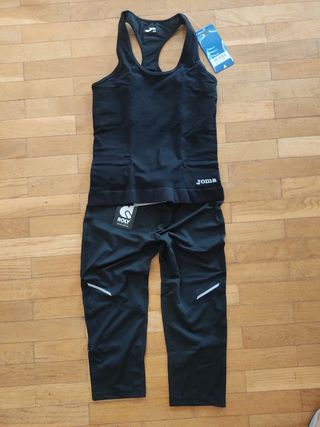 Conjunto deportivo Joma-Roly negro talla S