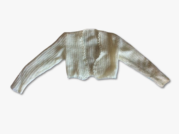 Chaqueta bebé tejida a mano