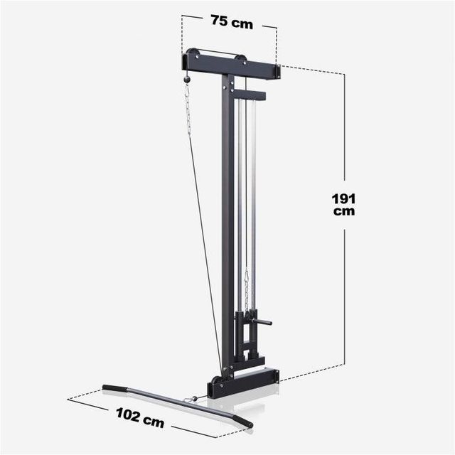 Torre Polea Fitness - 191cm