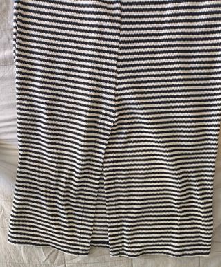 Conjunto rayas blanco-negro