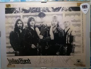 Foto firmada Judas Priest