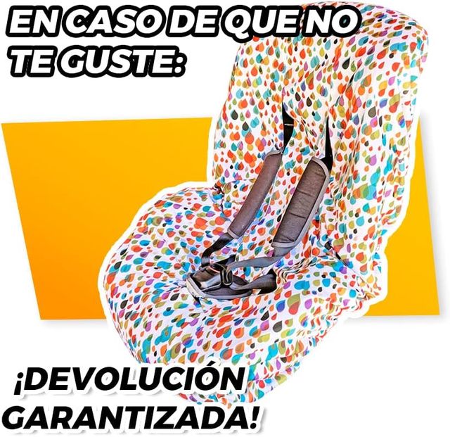 Funda Silla Coche Bebe Impermeable y Transpirable