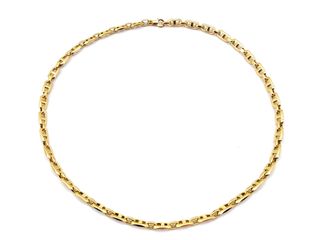 E1791056-17 cadena oro 18k 30cm