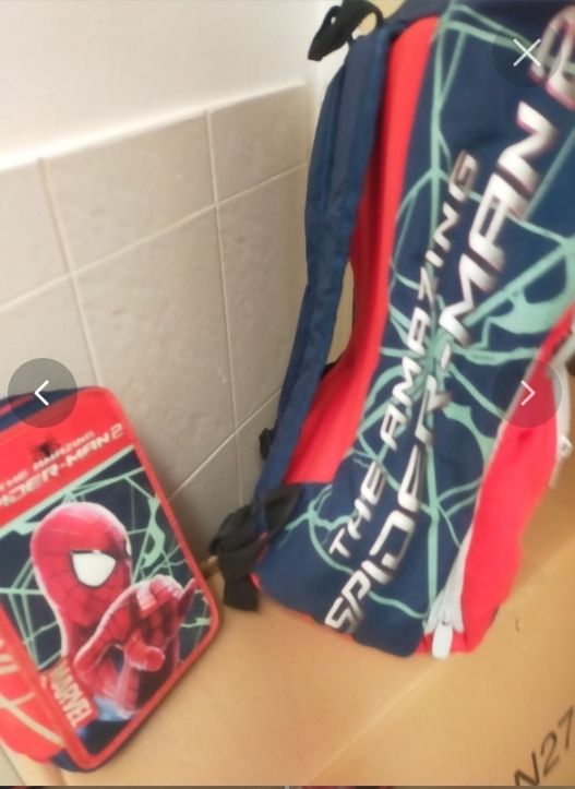 Zaino Spiderman + astuccio