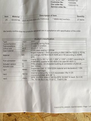 Bomba centrífuga INOXPA Hyginox