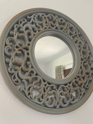 Espejos decorativos gris - 3 uds