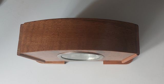 Reloj despertador madera años 20