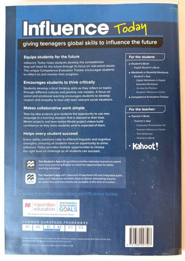 Libro Inglés 4ºESO Macmillan Education