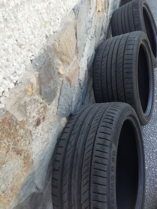 3 neumáticos Continental 20"