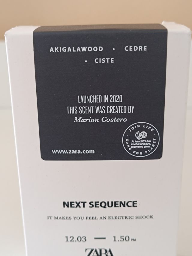 Zara Next Sequence Eau de Toilette 100ml