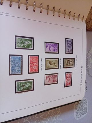 Sellos España Fernando Poo 1964