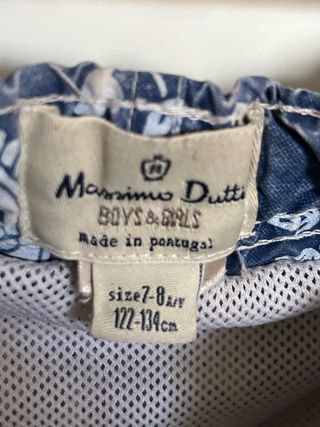 Bañador Massimo Dutti niño 7/8 años 122/134cm