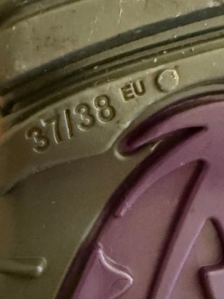 Botas lluvia Solognac - Moradas 37/38