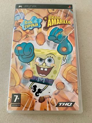 pack juegos PSP: Bob Esponja 