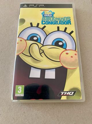 pack juegos PSP: Bob Esponja 