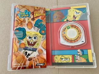 pack juegos PSP: Bob Esponja 