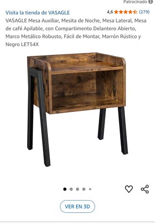 Mueble madera - Mesita noche