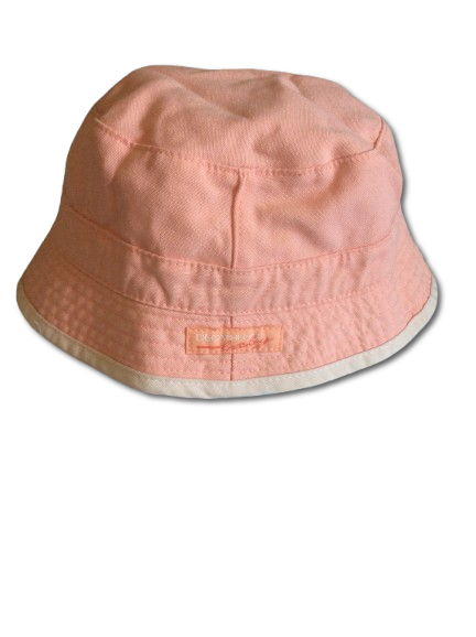 Gorro bebé reversible rosa