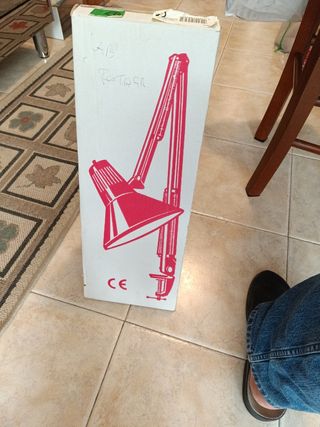 Lampada con braccio orientabile