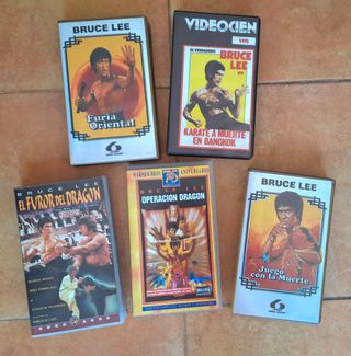 VHS Bruce Lee: 5 películas