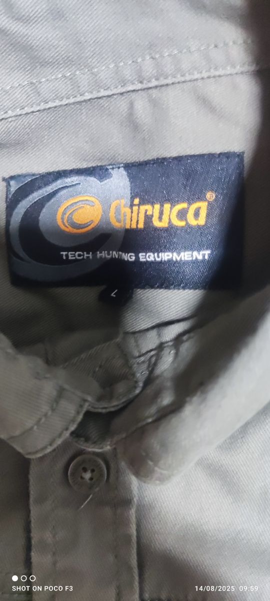 Camisa Chiruca verde oliva