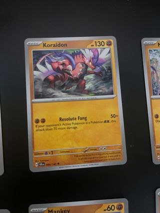 Cartas Pokémon Inglesas Novas - Fighting